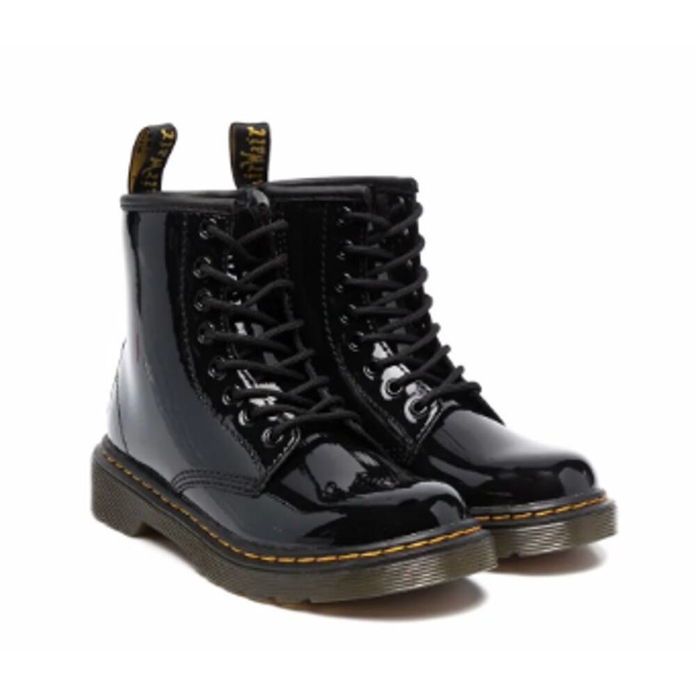 Dr. Martens 1460 Junior Patent Leather Combat Boots Sz 8